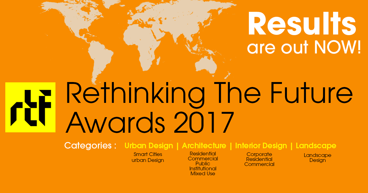 اعلام برندگان جایزه معماری Rethinking The Future