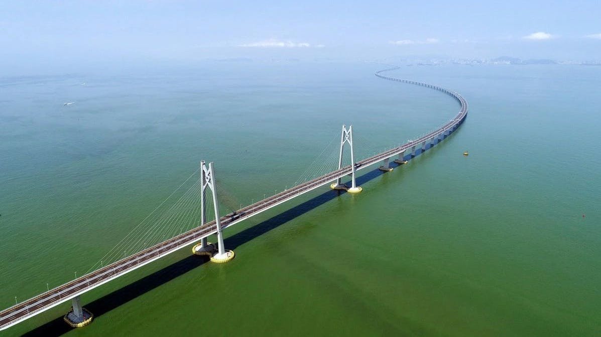 روند ساخت طولانی ترین پل جهان از سر گرفته شد