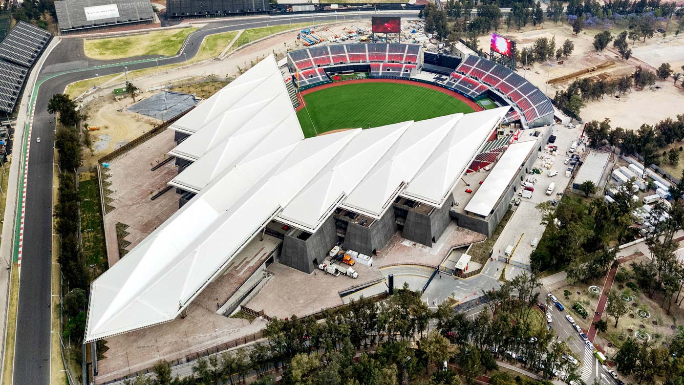 افتتاح استادیوم جدید شهر مکزیکوسیتی