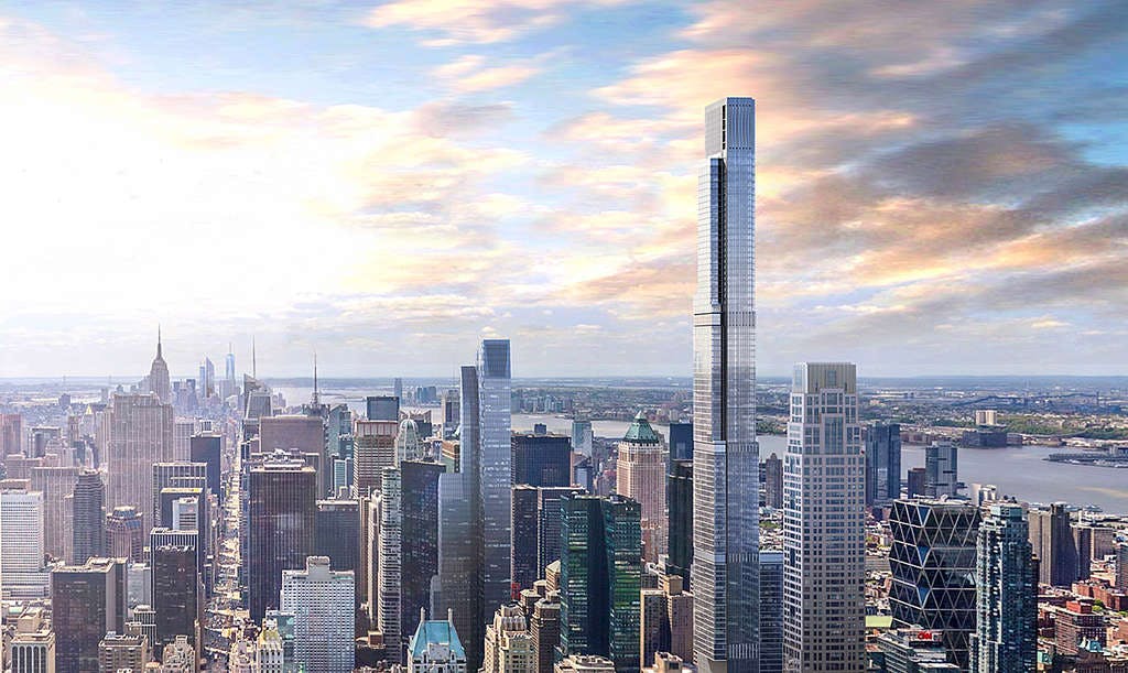 بلندترین ساختمان مسکونی جهان در نیویورک